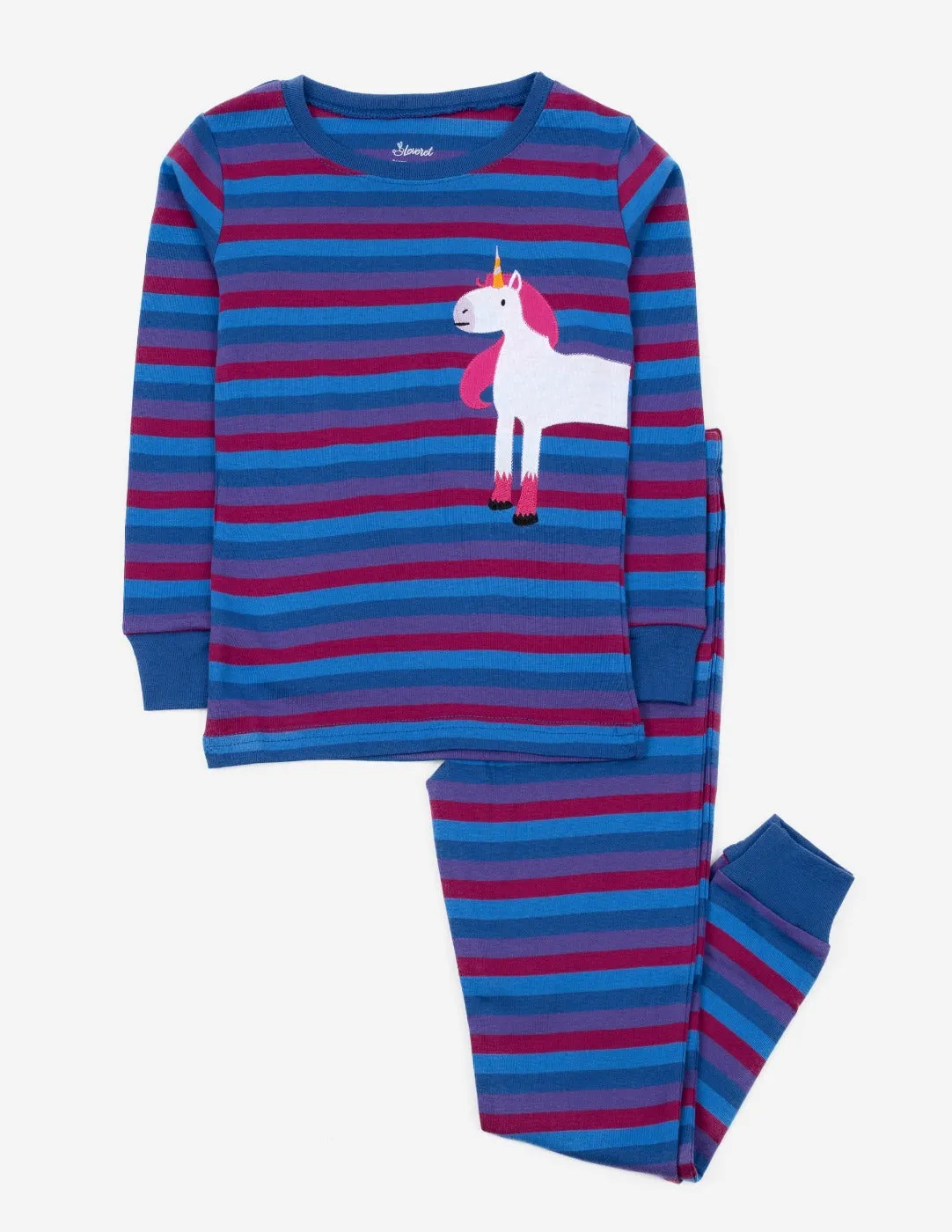 Animal Stripes Matching Family Pajama Set