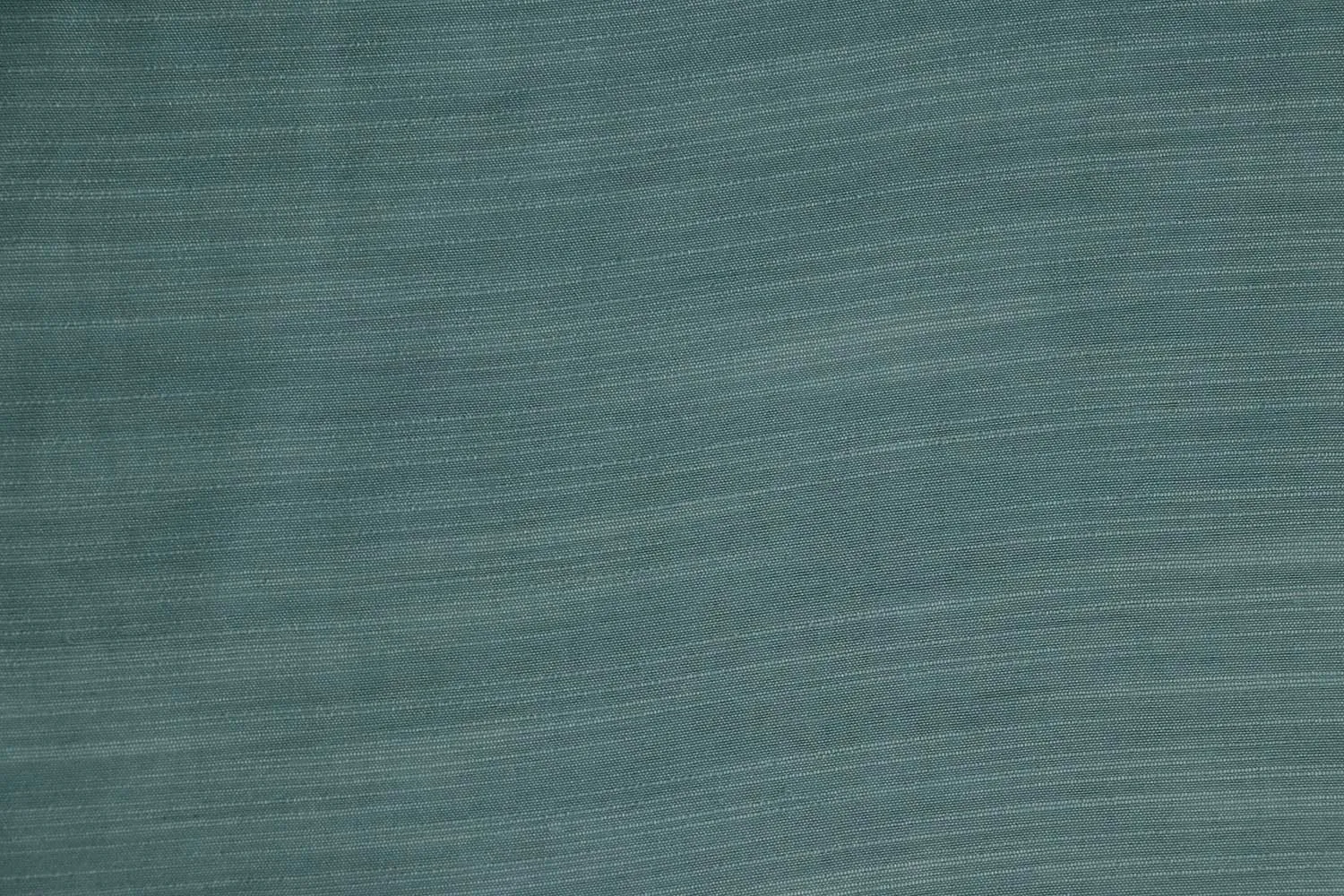 Aqua Blue Plain Textured Tussar Cotton Slub Fabric