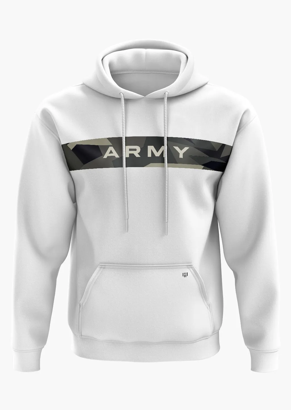 Army Camouflage Snow Soft Premium Hoodie