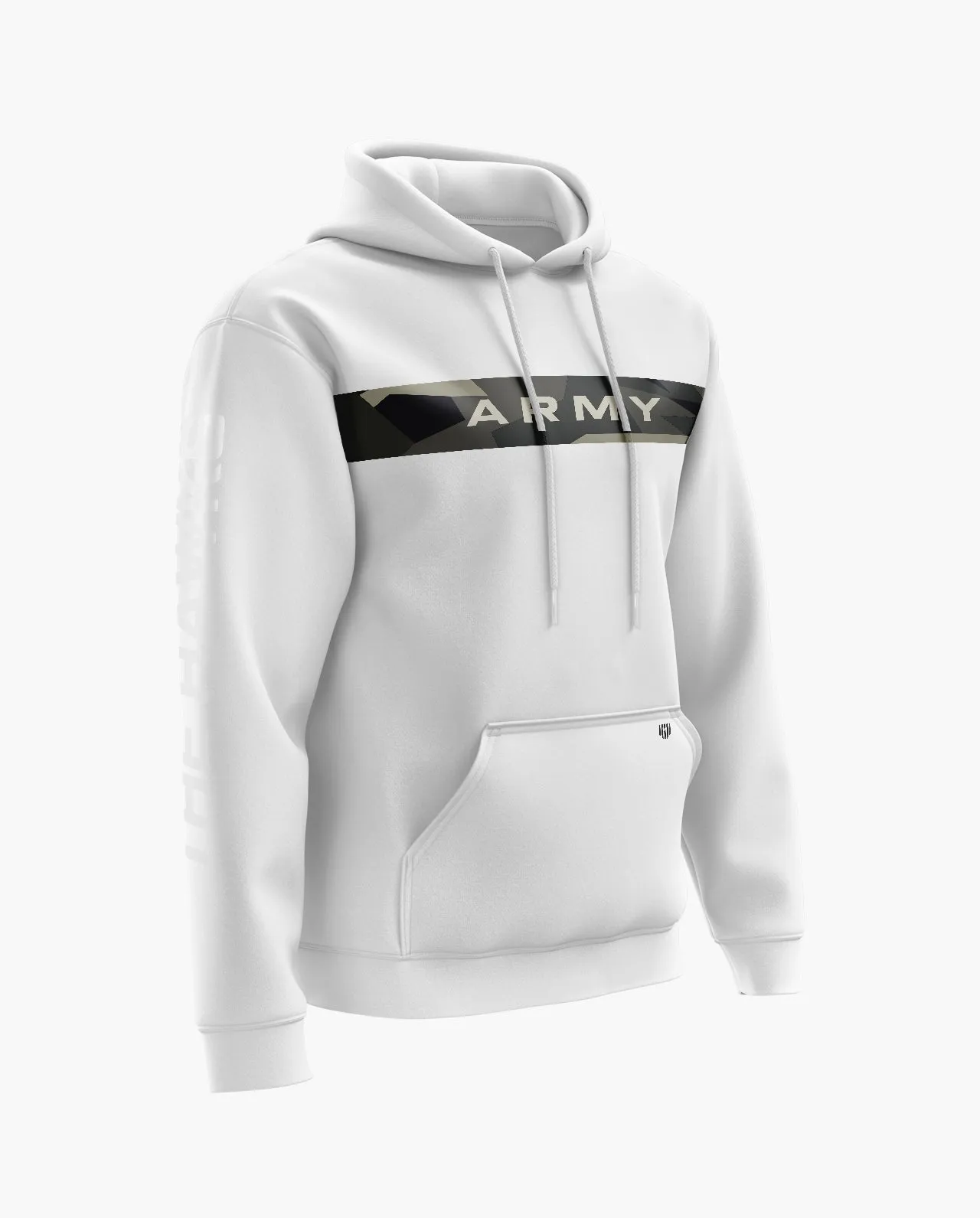 Army Camouflage Snow Soft Premium Hoodie