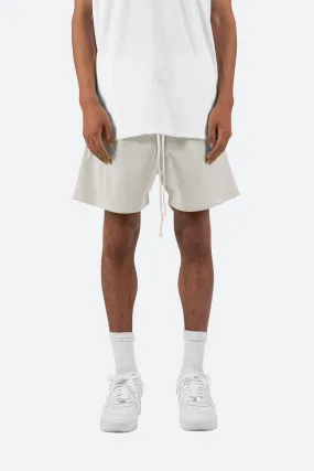 Athletic Mesh Shorts - Off White