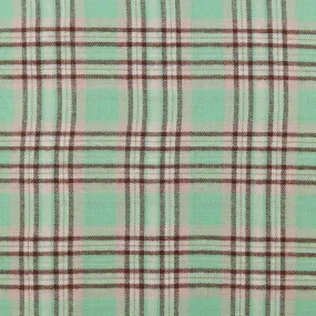 Brushed Cotton Plaid - NOAH - 003 - Mint