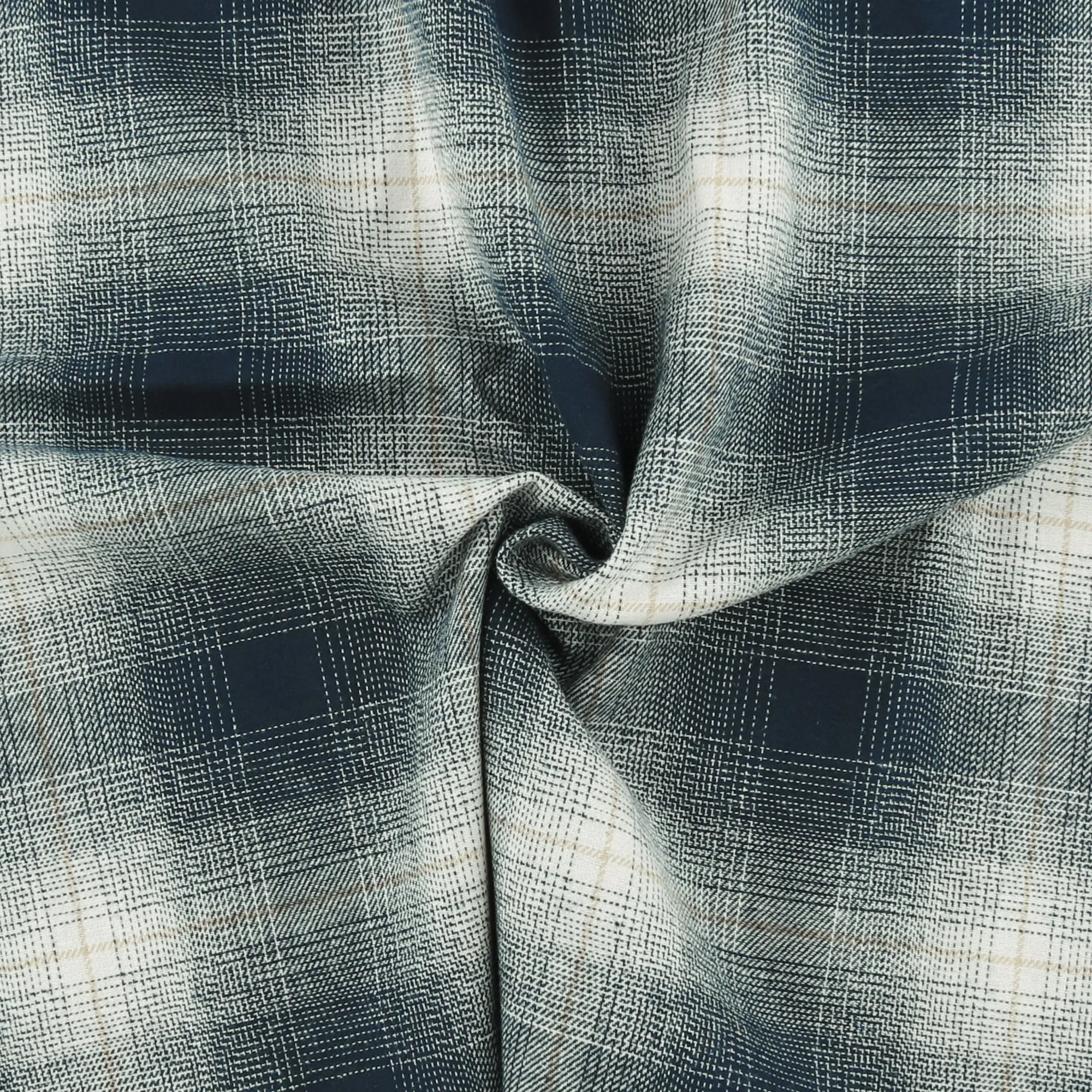 Brushed Cotton Plaid - NOAH - 021 - Beige