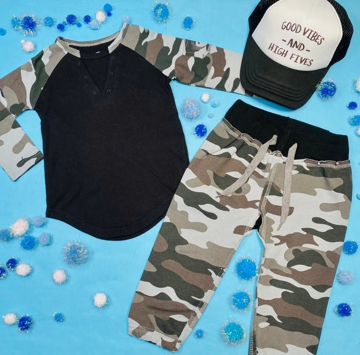 CAMO BASIC SOFT SWEATPANTS