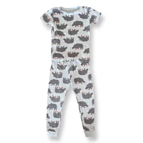 Carter's Just One You Short-Sleeved Rhino Pajamas - 3T