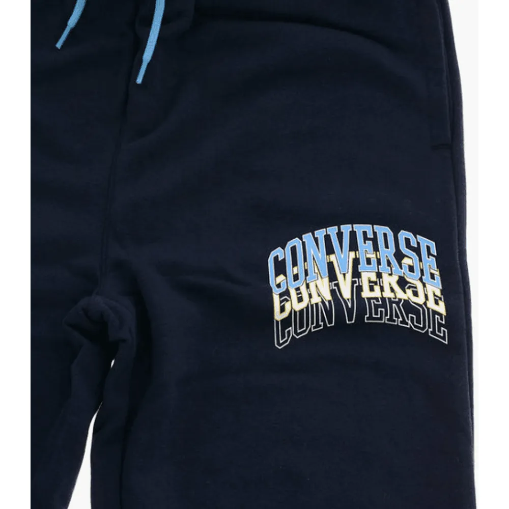 Converse Boys Colligiate Repeat Jog Pant in Navy