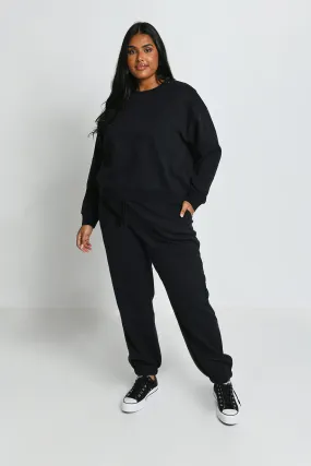 Curve Everyday Comfy Joggers - Black