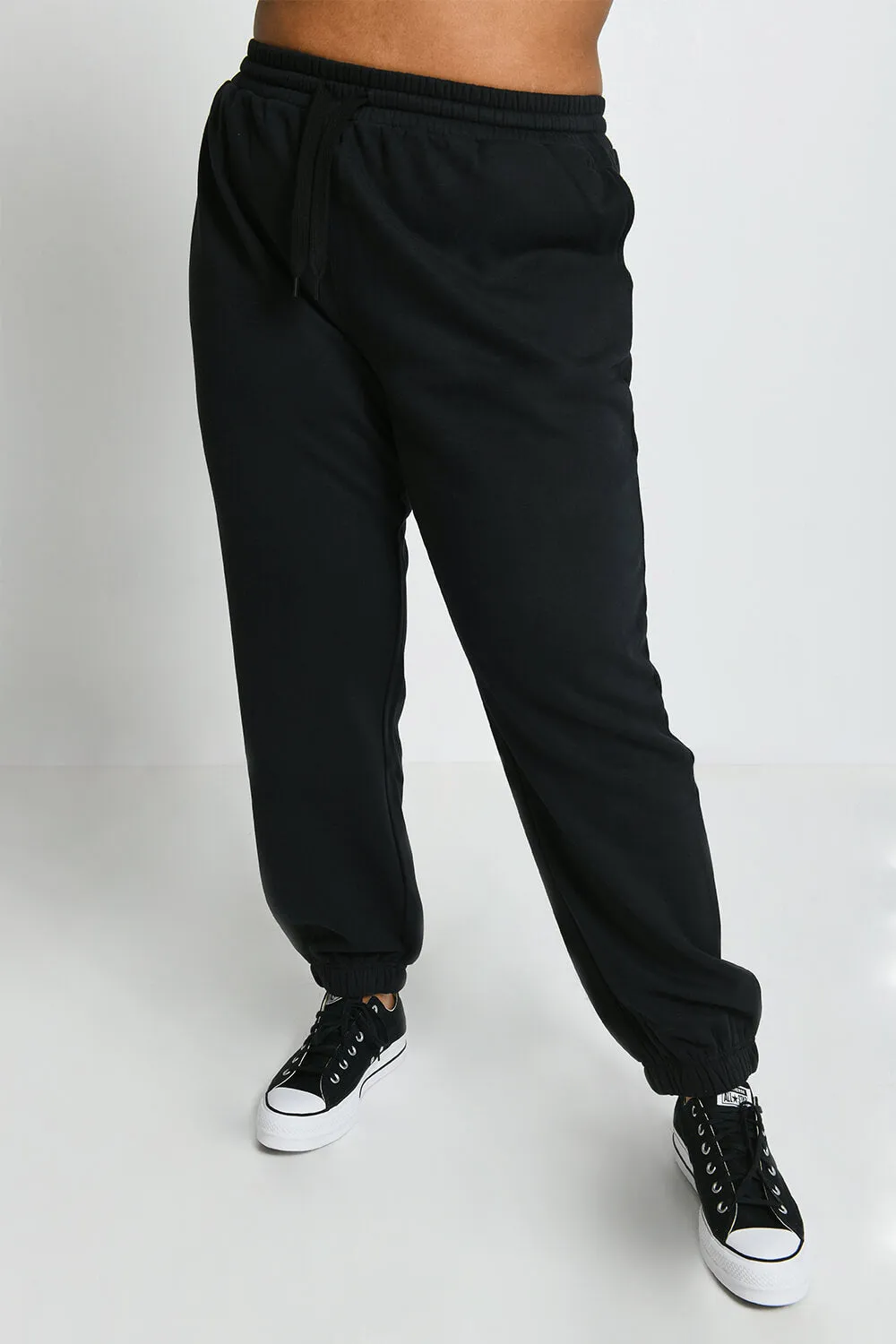 Curve Everyday Comfy Joggers - Black