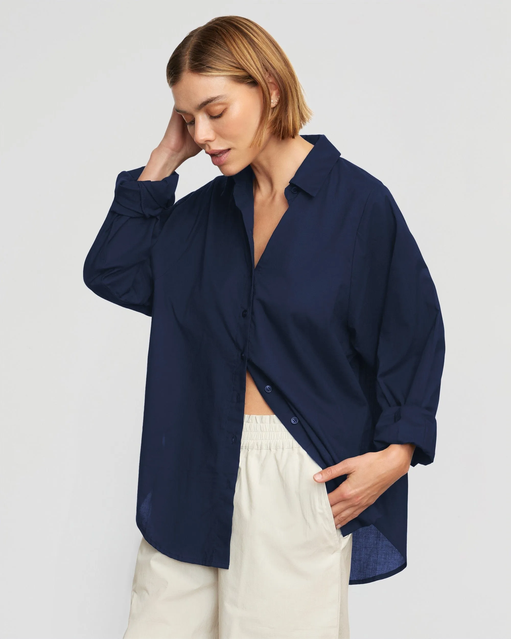 Dakota Oversized Organic Cotton Shirt