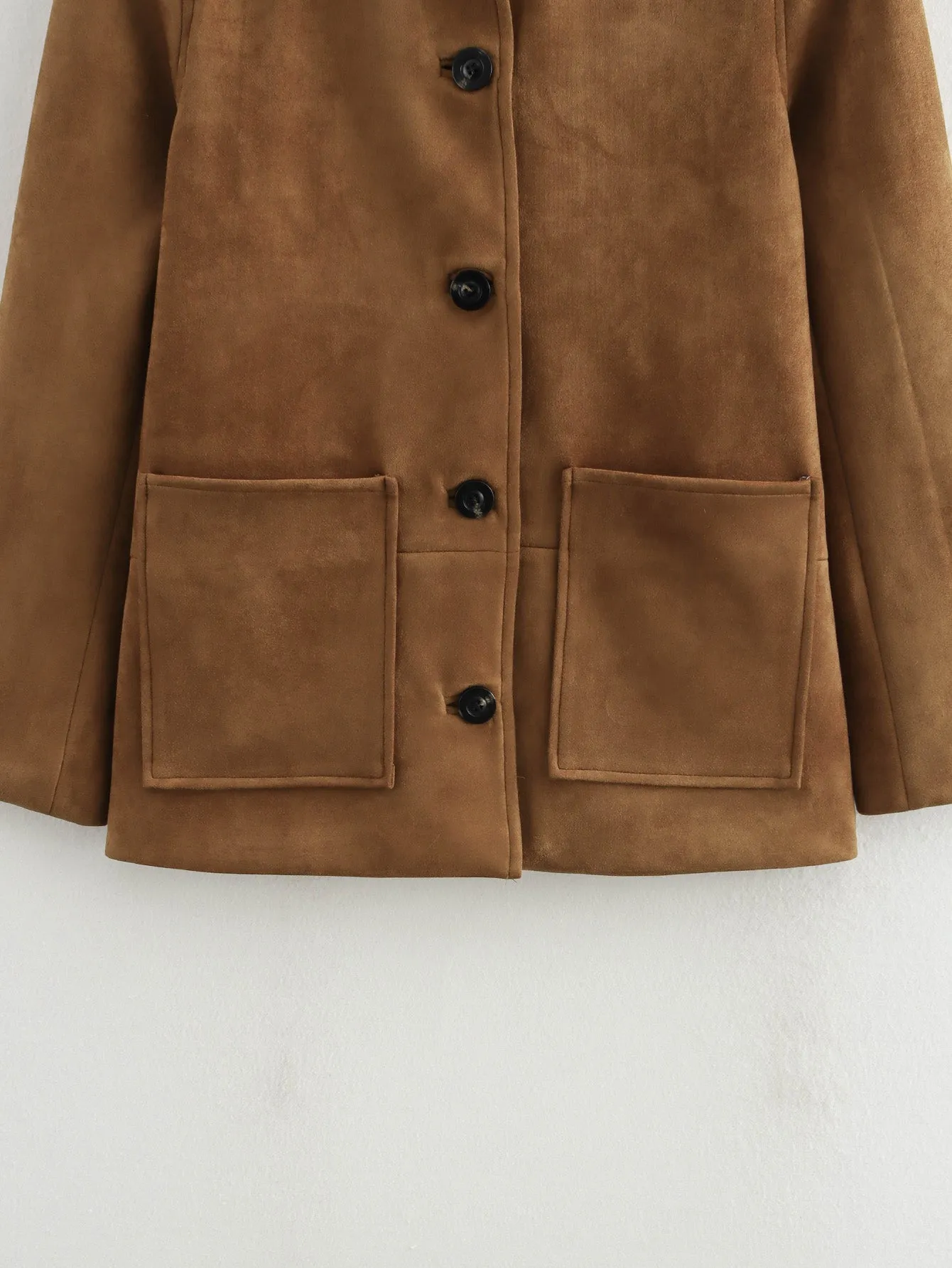 Emery Suede Pocket Jacket