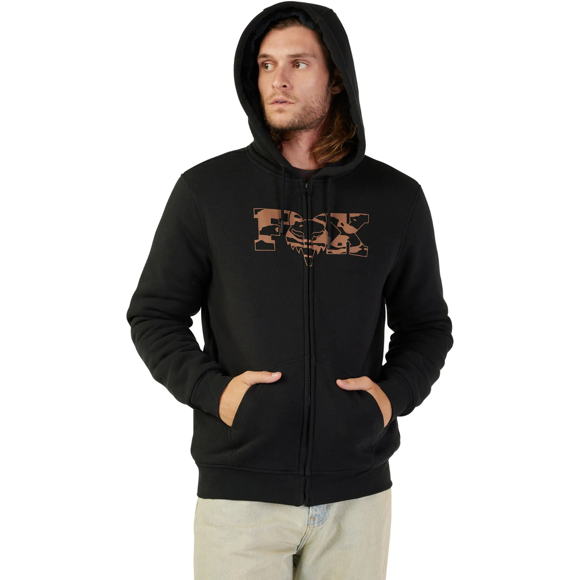 Fox Racing Cienega Sasquatch Fleece Zip Hoodie Black