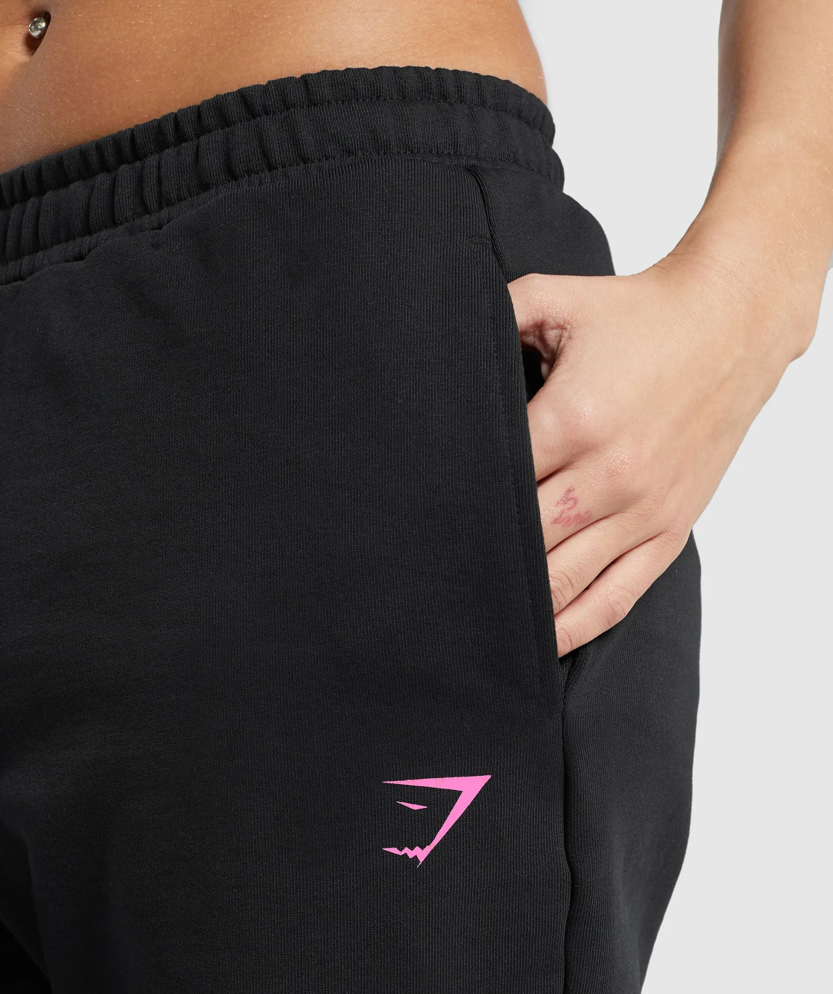 Gymshark Tattoo Joggers - Black