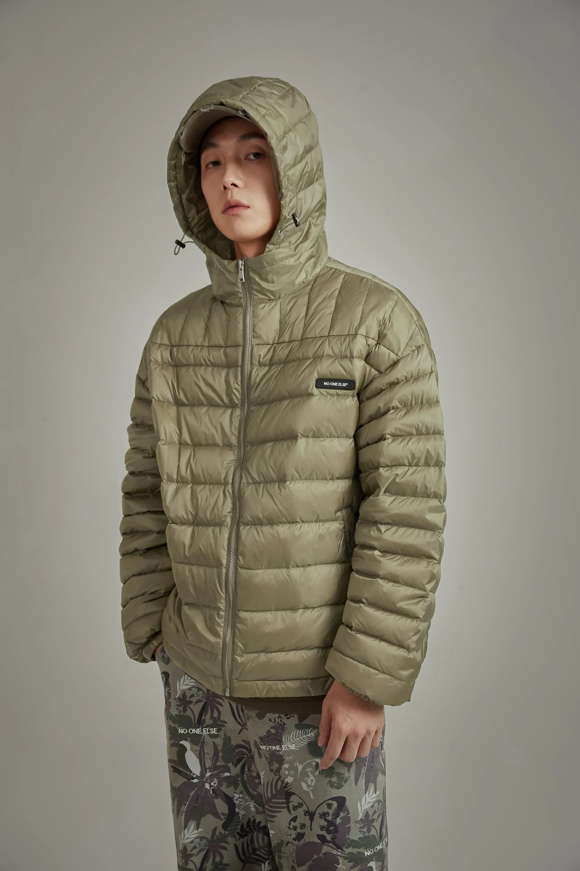 Hooded Light Padding Jacket