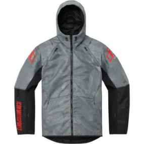 Icon Airform Battlescar Jacket Gray