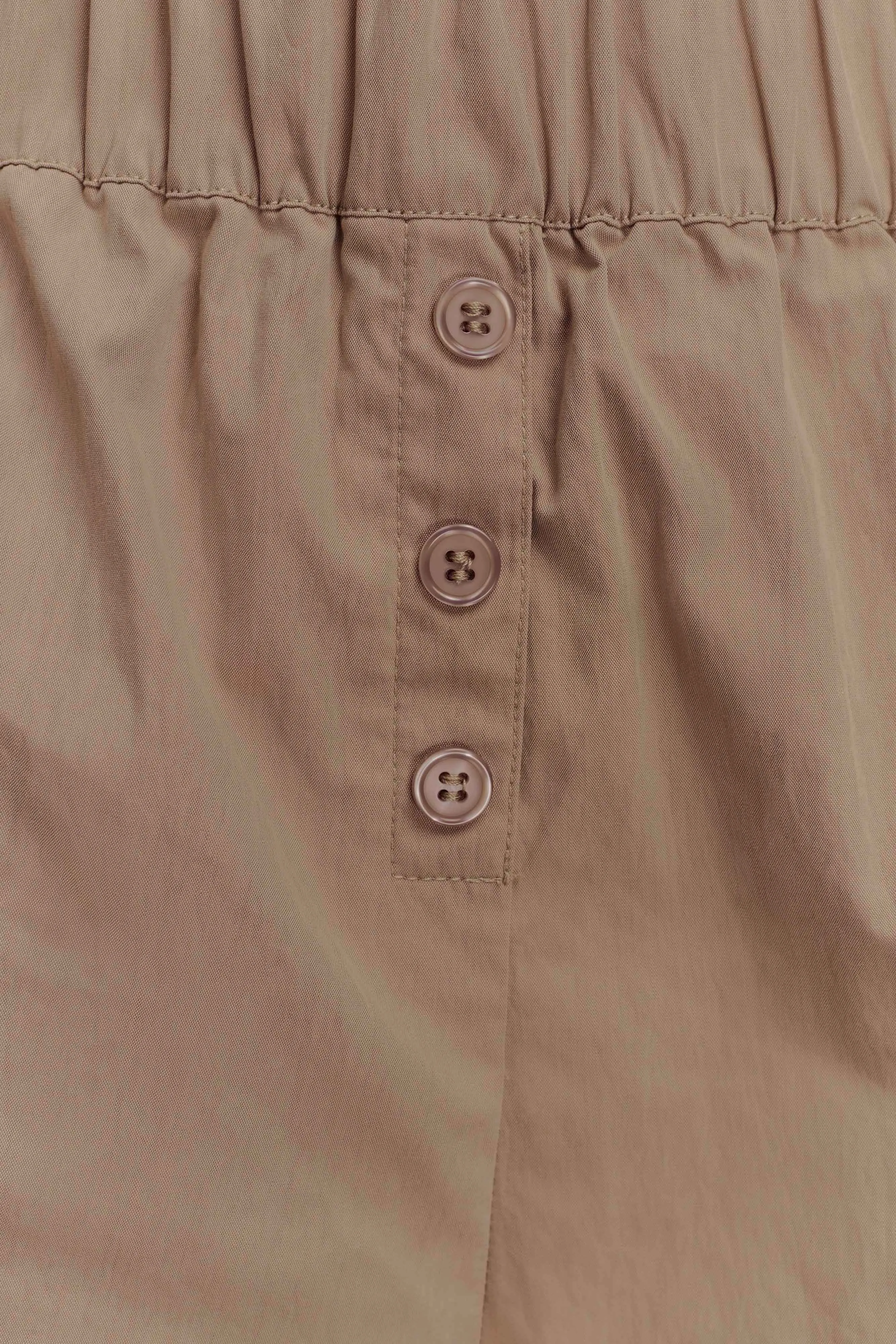 Johanna Cotton Relaxed Shorts - Sand