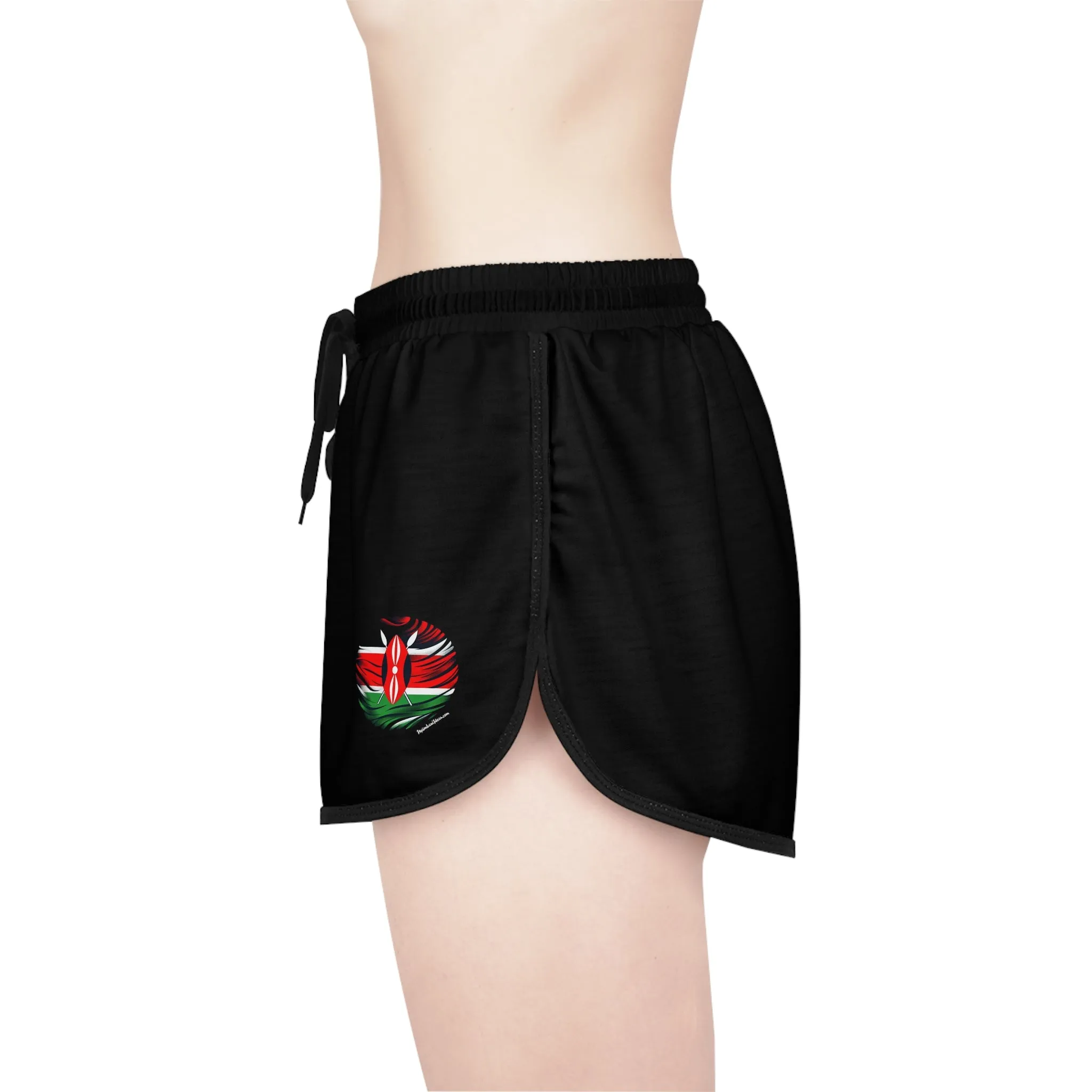 Kenyan Women's Relaxed Shorts (AOP)