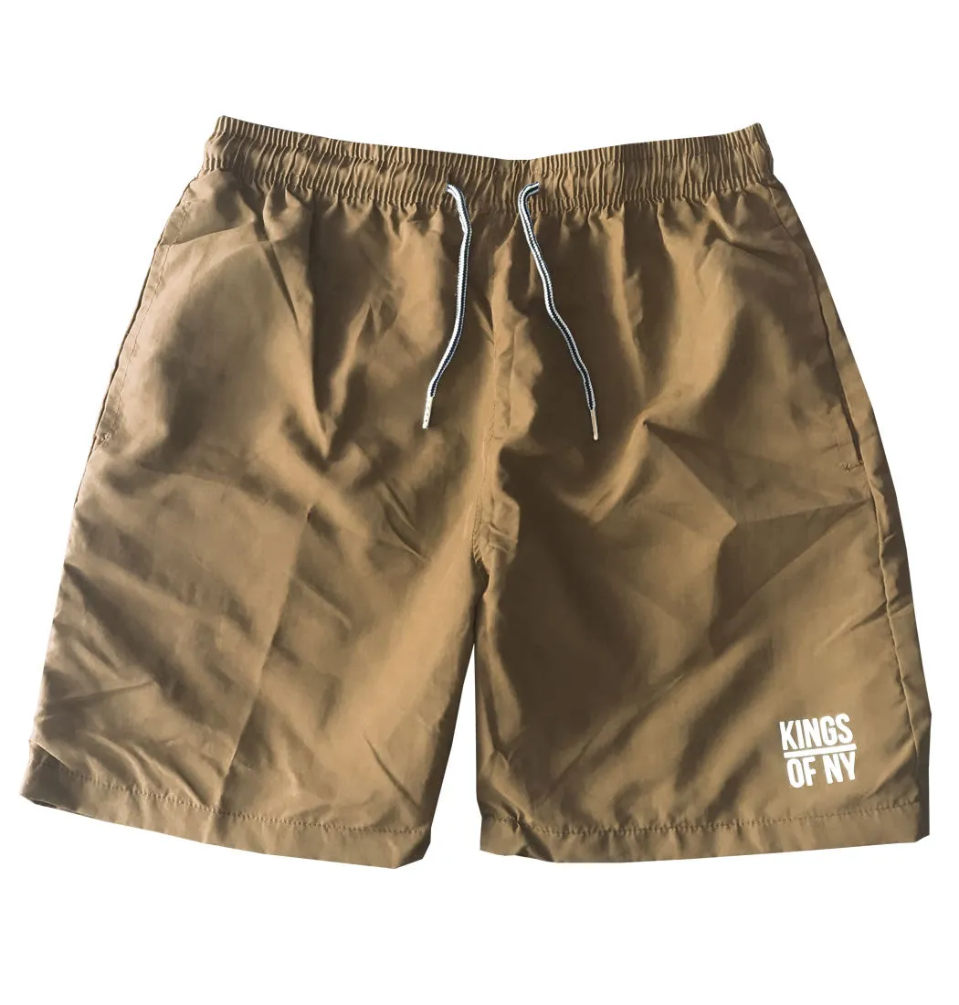 Kings Of NY Classic Logo Casual Beach Shorts (6 Colors)