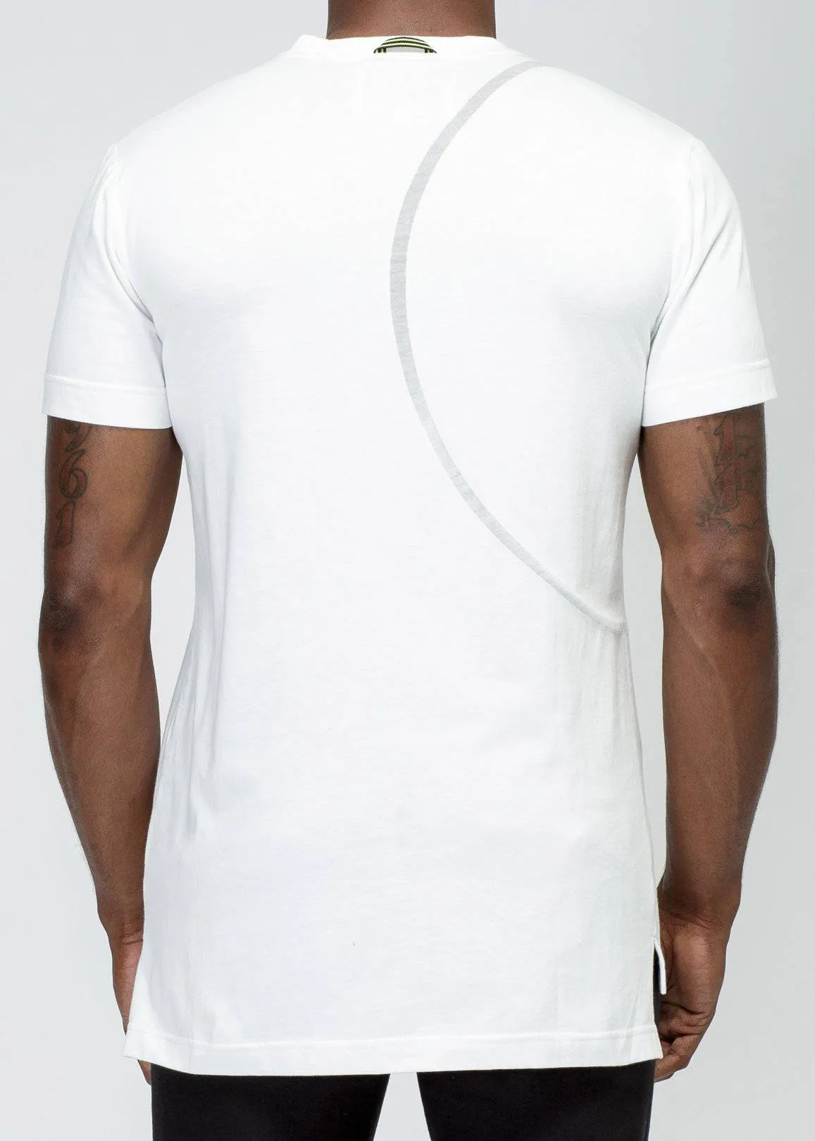 Konus Men's Burnout Tee in White