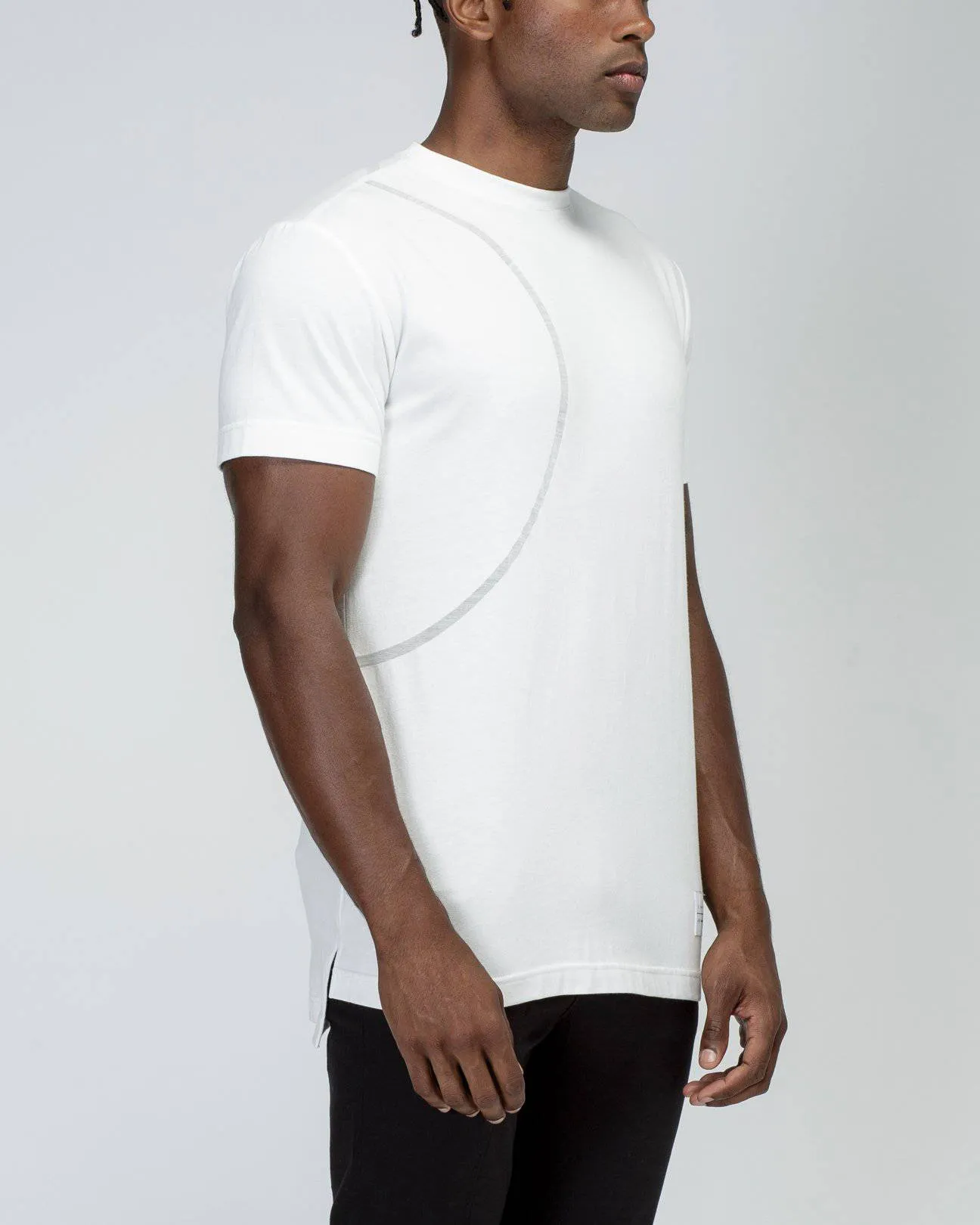 Konus Men's Burnout Tee in White