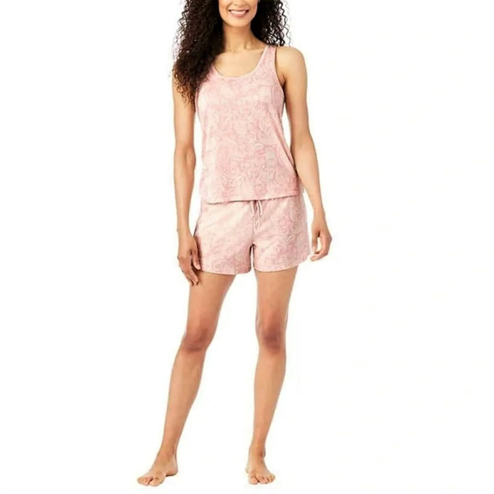 Lucky Brand PLUS 4-Piece Super Soft Floral Print Lounge Pajama Set