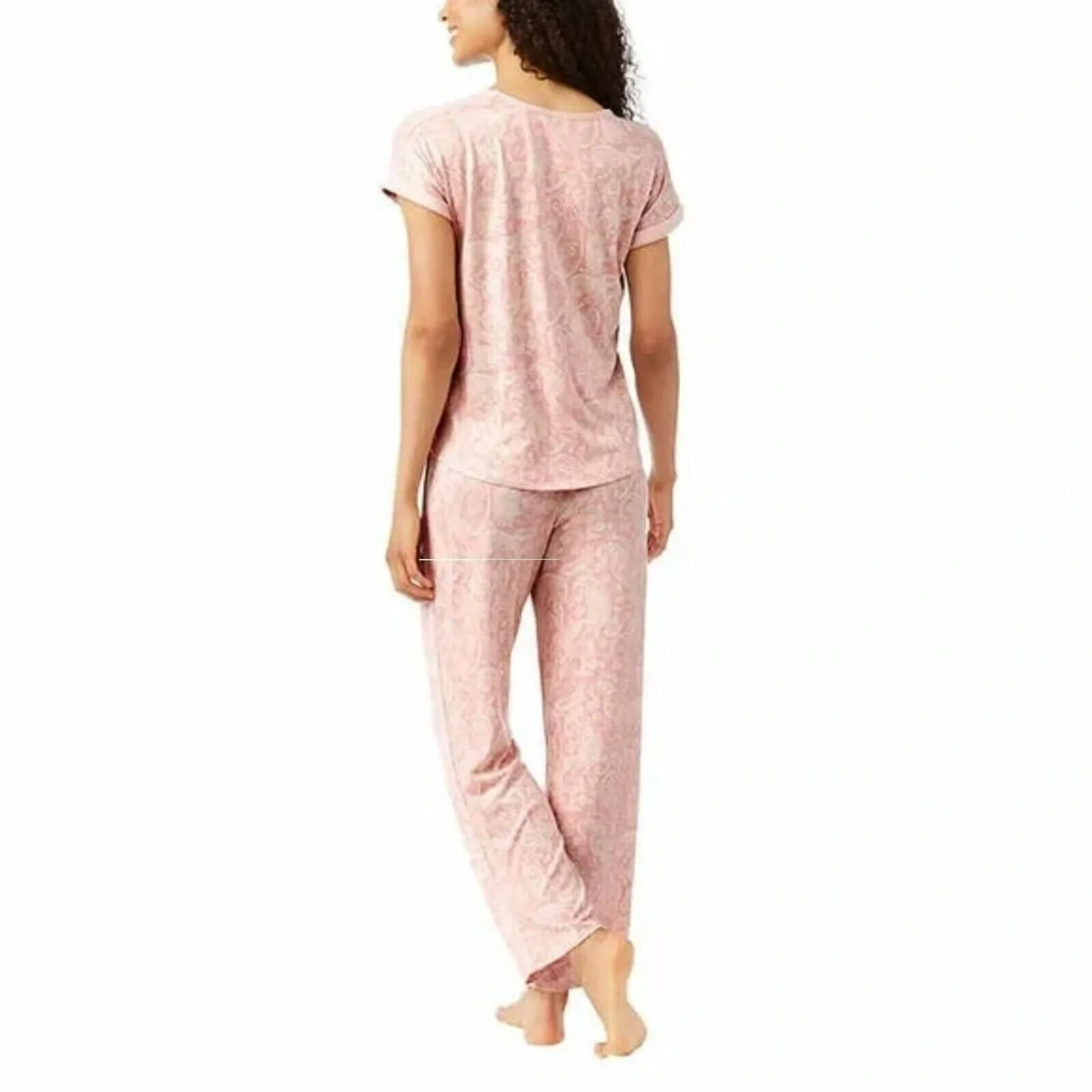 Lucky Brand PLUS 4-Piece Super Soft Floral Print Lounge Pajama Set