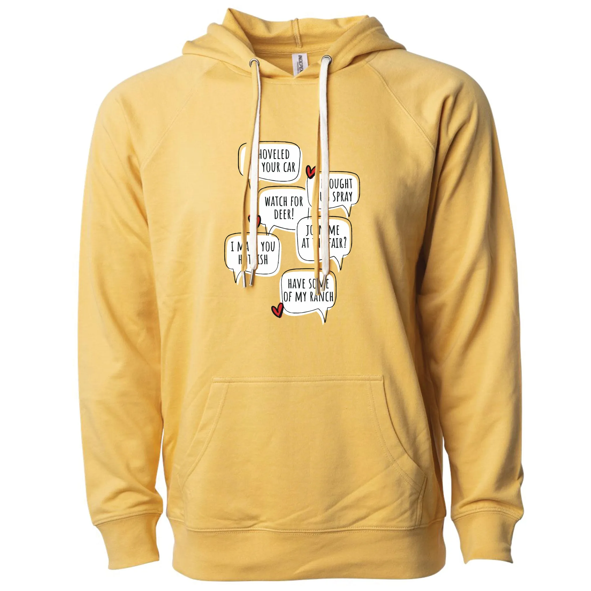 Minnesota Love Language Lightweight Hoodie