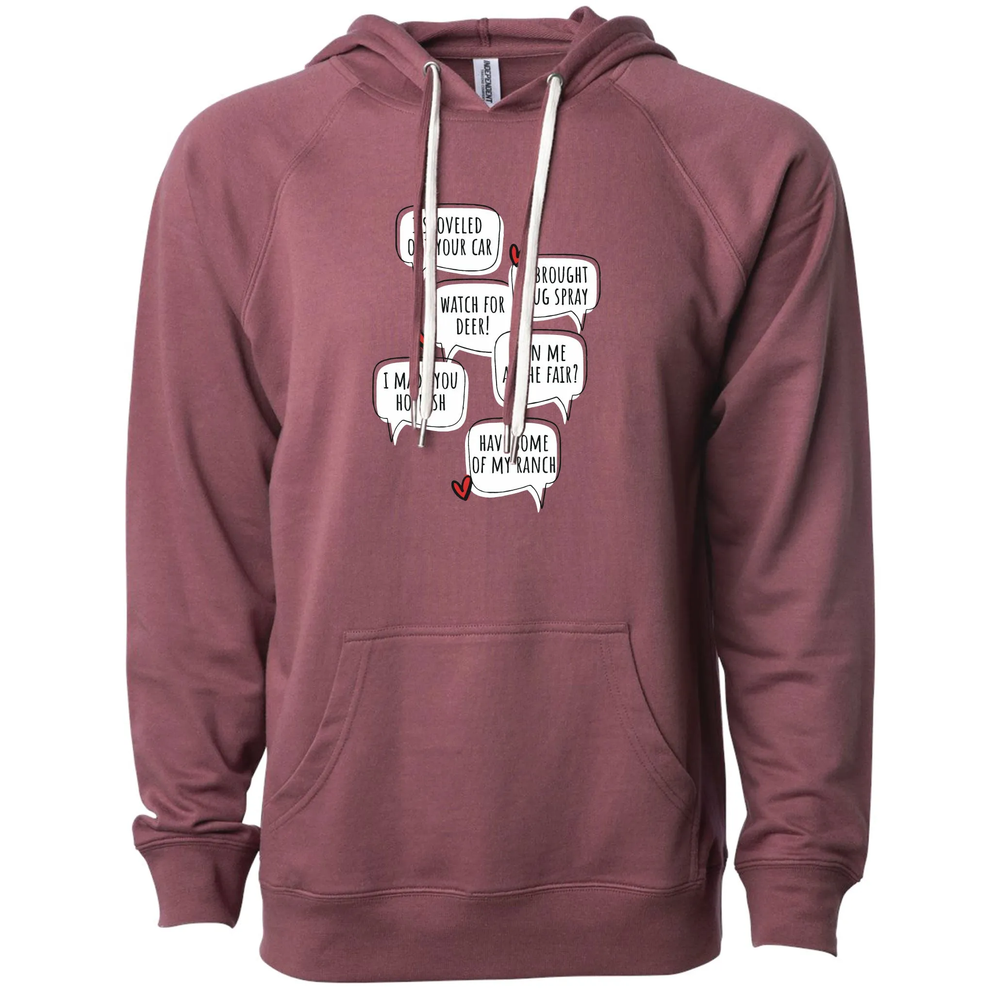 Minnesota Love Language Lightweight Hoodie