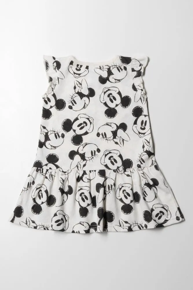 Minnie Mouse Dress White