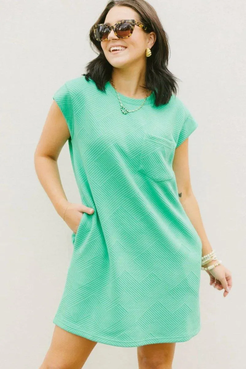 Mint Green T Shirt Dress