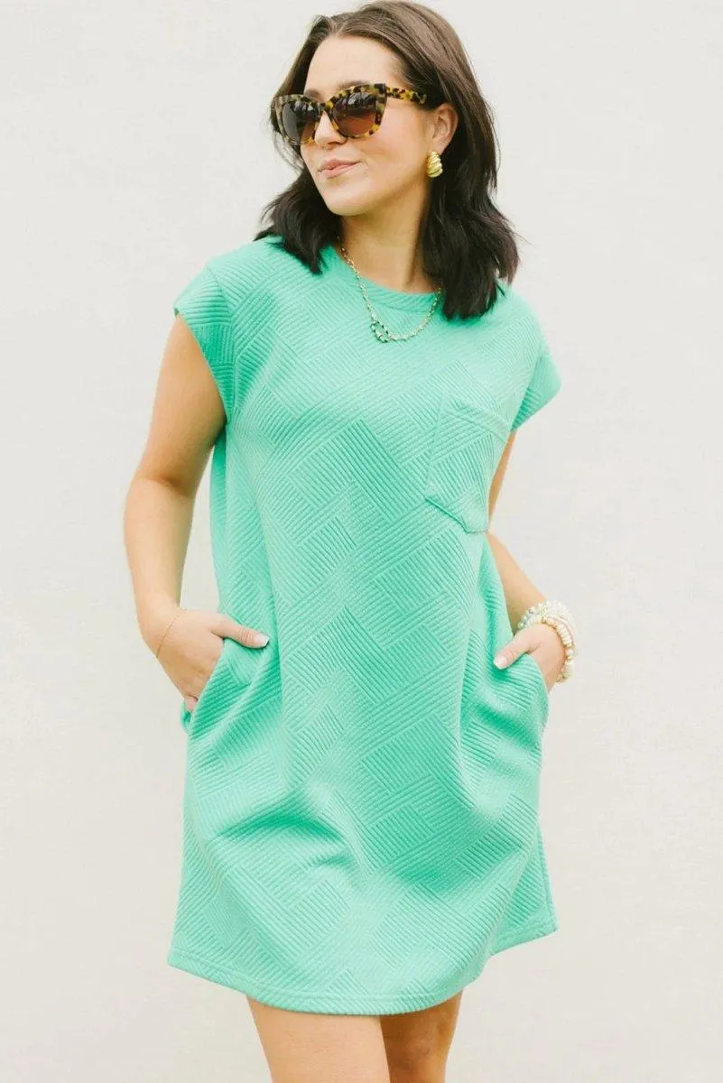 Mint Green T Shirt Dress