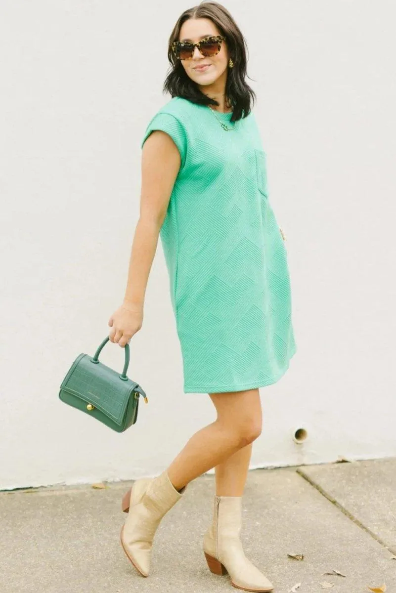 Mint Green T Shirt Dress