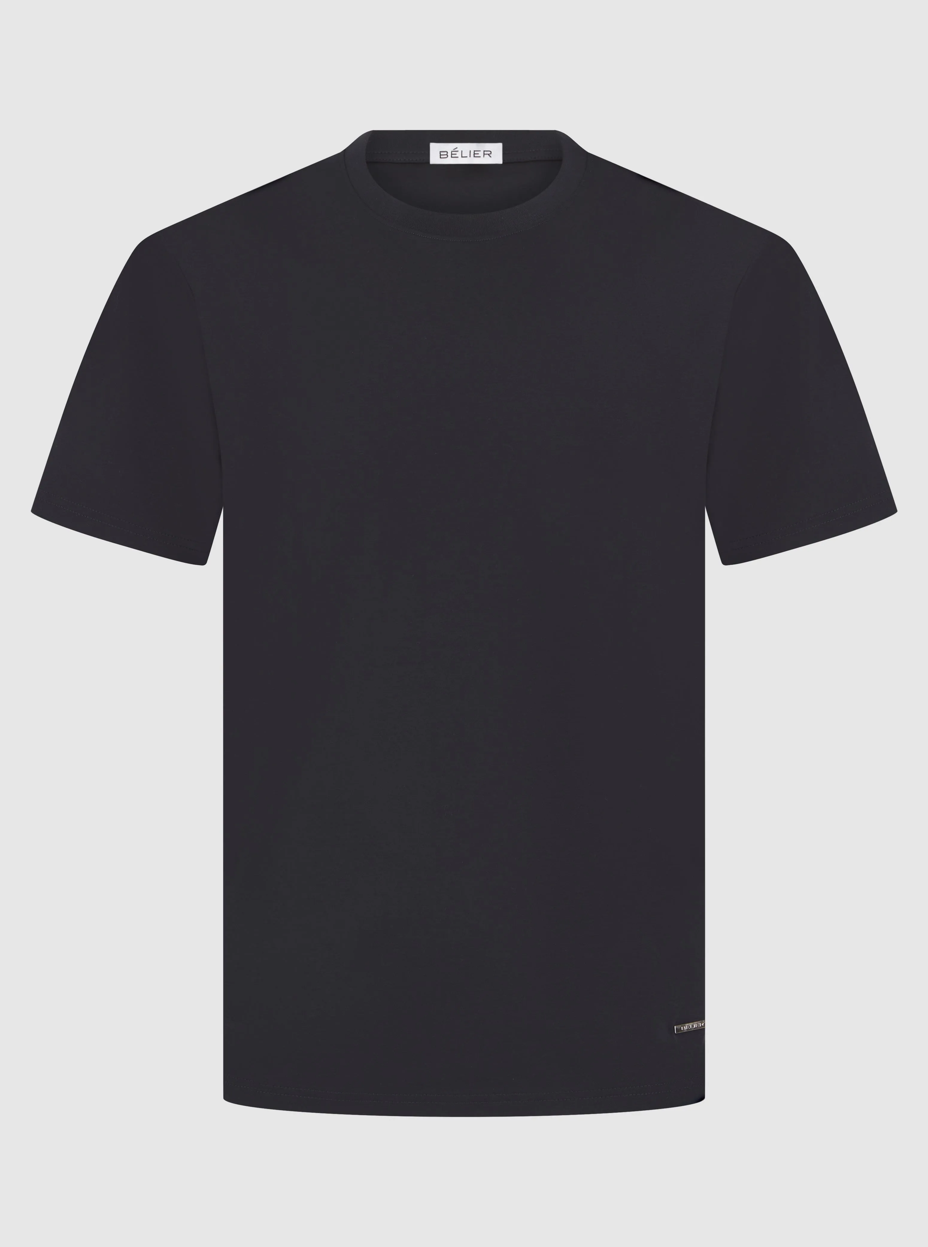 Navy Mercerised T-Shirt