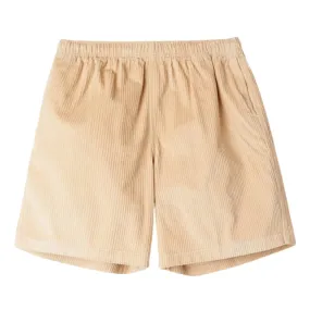 Obey Easy Relaxed Corduroy Shorts - Irish Cream