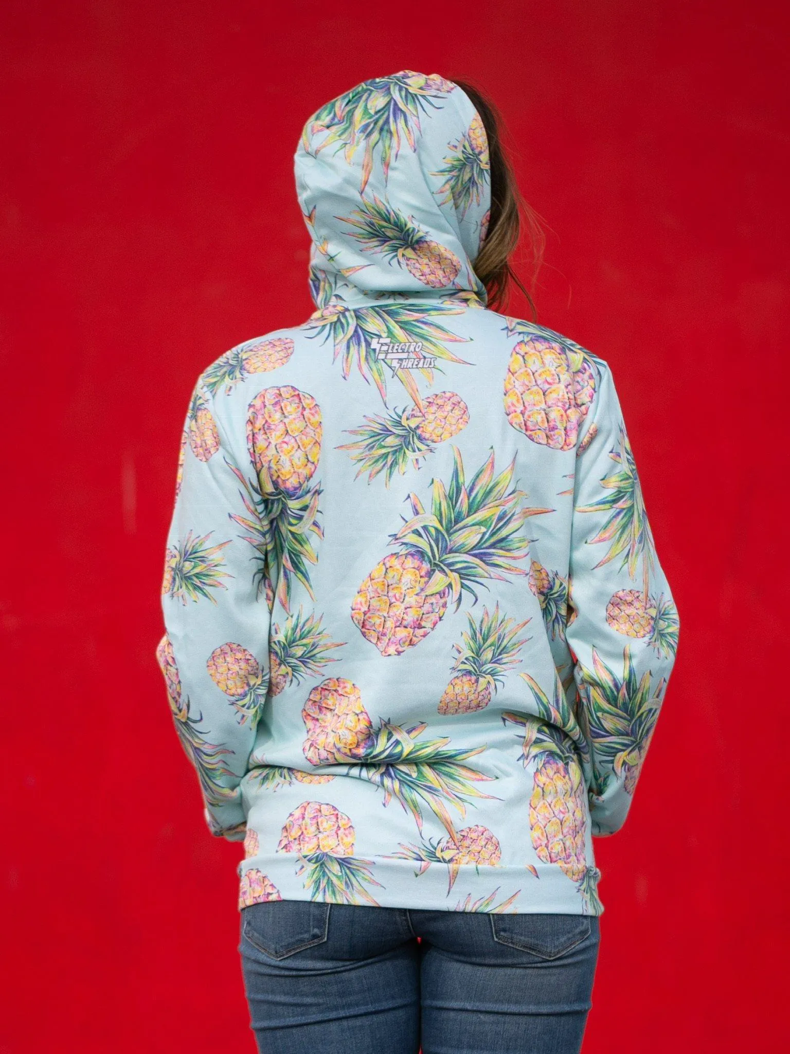 Pastel Pineapples Magic-Soft Unisex Hoodie