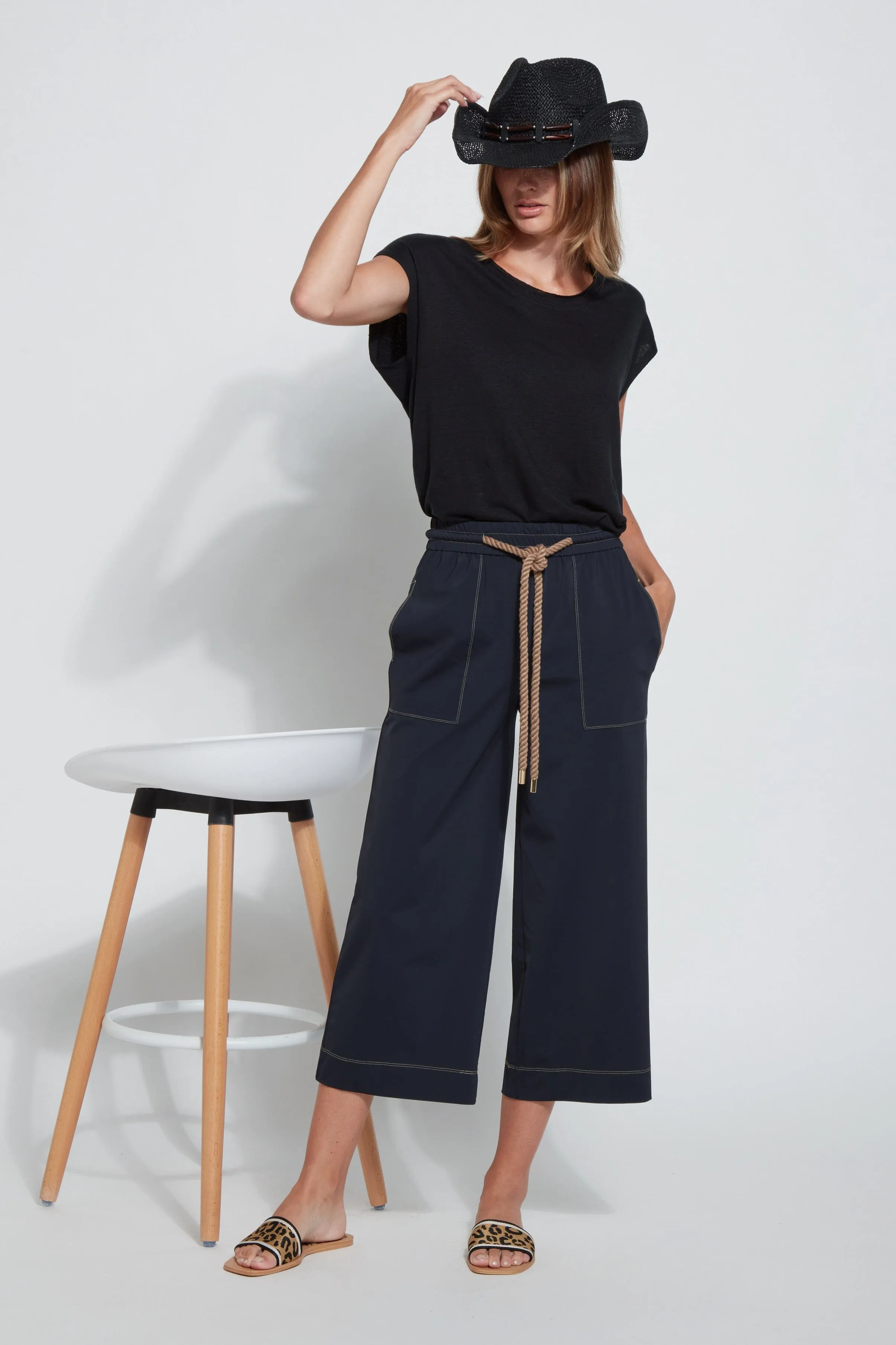 Phoenix Crop Wide Leg Pant