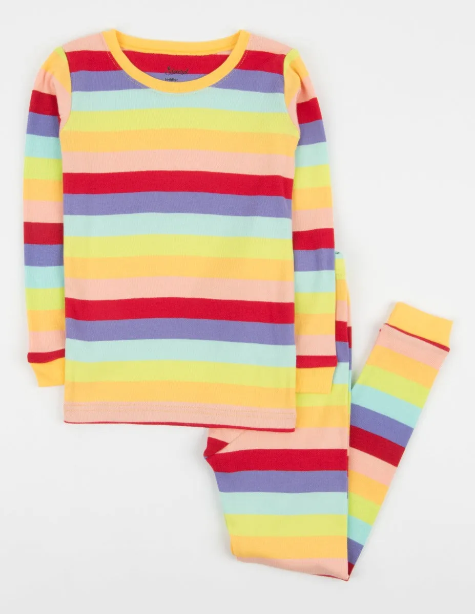 Rainbow Cotton Pajamas