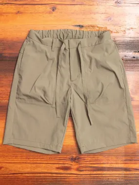 Relaxed Shorts in Olive