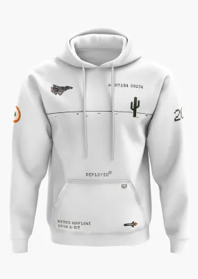 Retro Airplane Dash Snow Soft Premium Hoodie