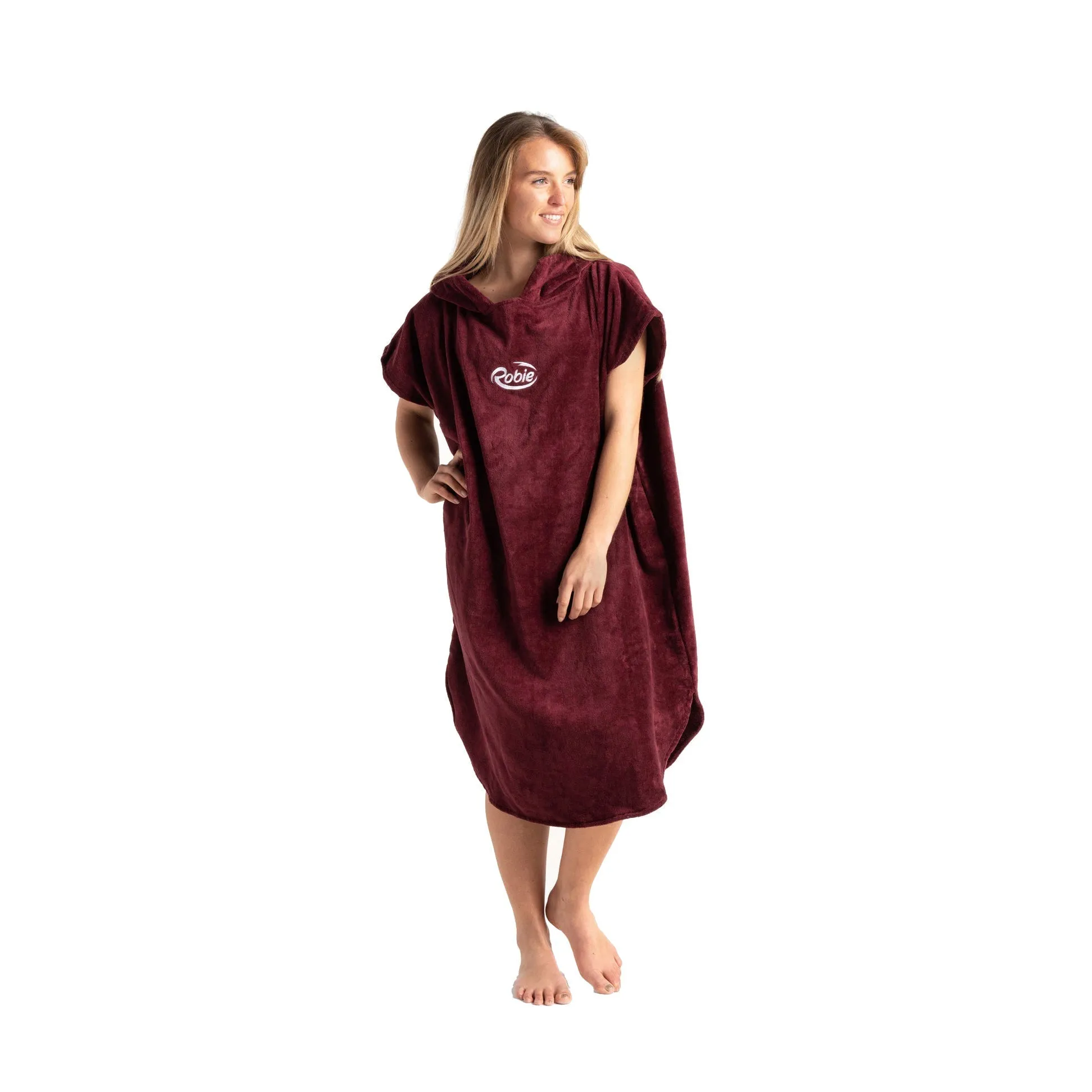 Robie Original Towelling Changing Robe Wine