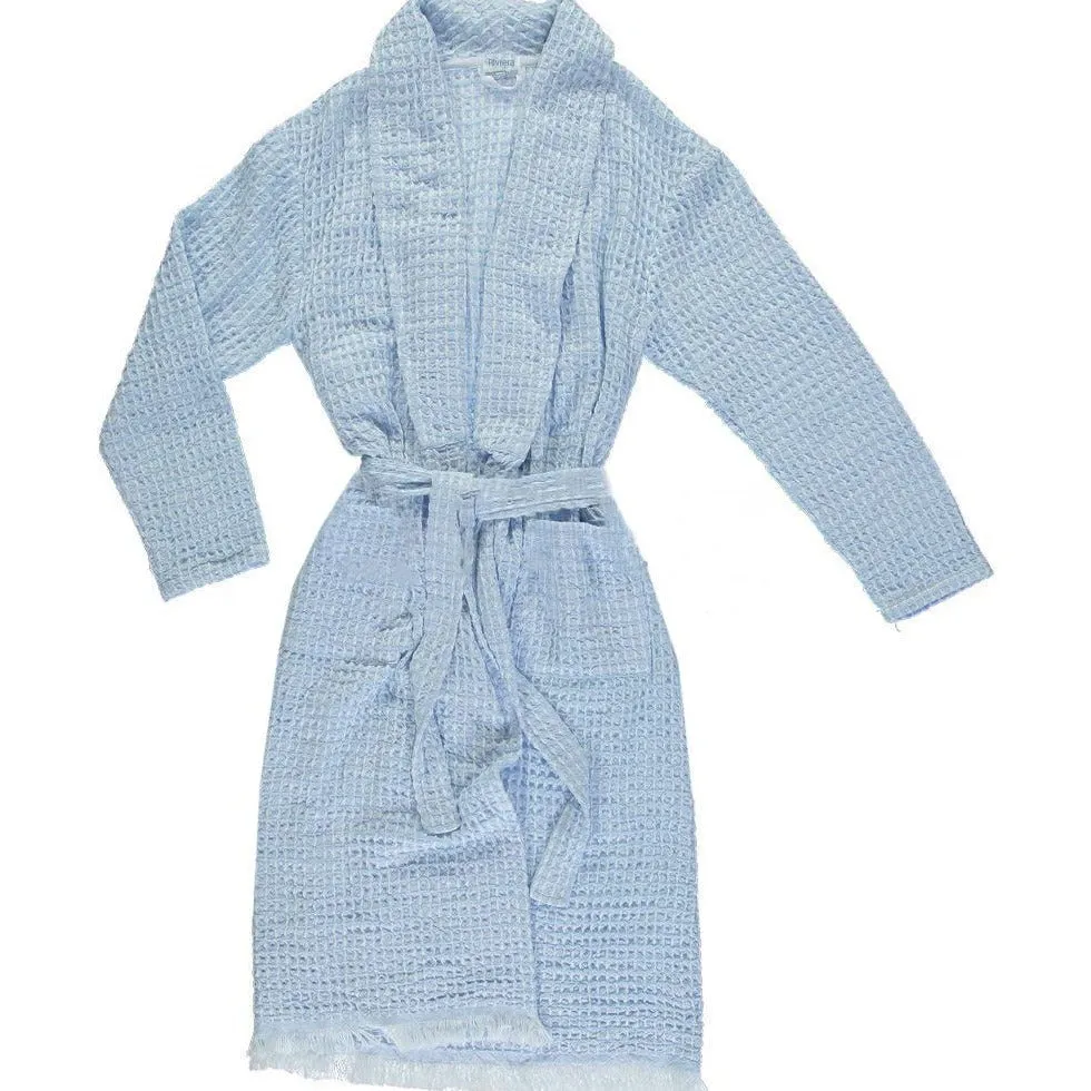 Shawl Collar Waffle Bathrobe - RT778