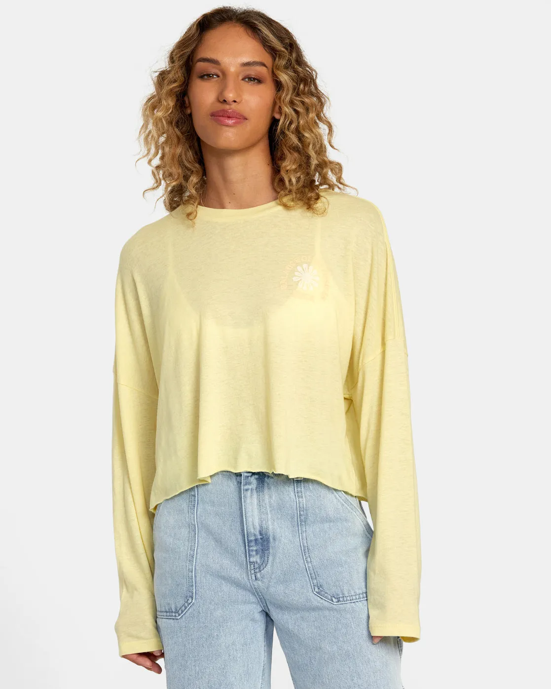 Sol Long Sleeve Tee - Golden