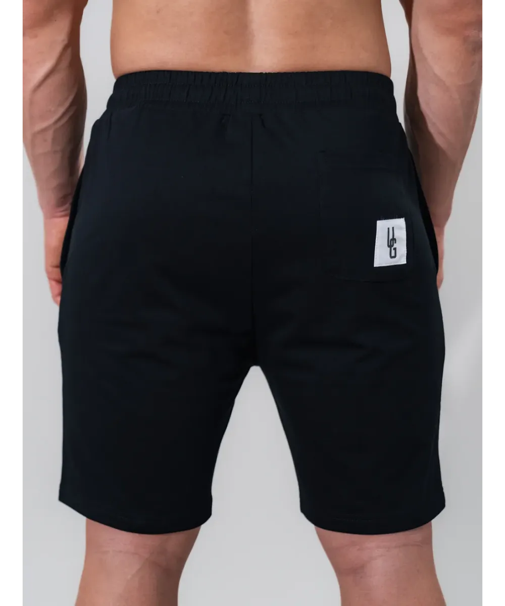 UNDRGROUND Relaxed Fit Shorts (Jet Black)