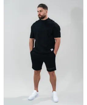 UNDRGROUND Relaxed Fit Shorts (Jet Black)