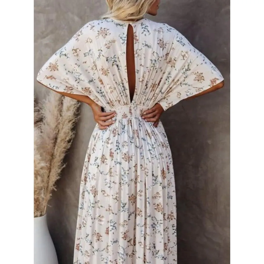 Vici Amelia Floral Kimono Maxi Dress - Size XS