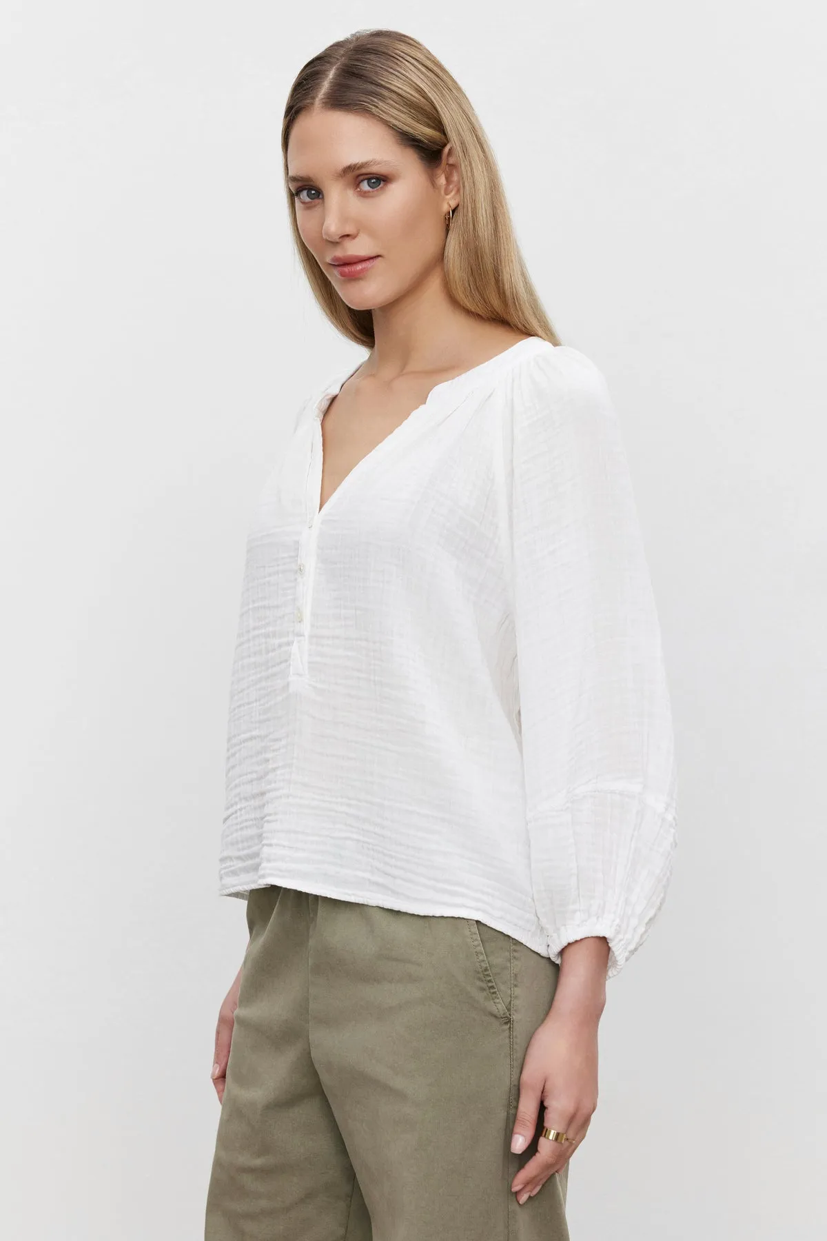 VIVI COTTON GAUZE TOP