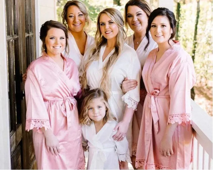 Wedding Lace Robes