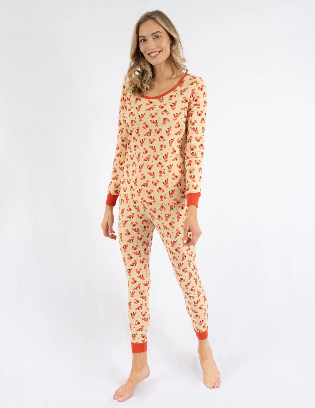 Women's Two Piece Animal Pajamas