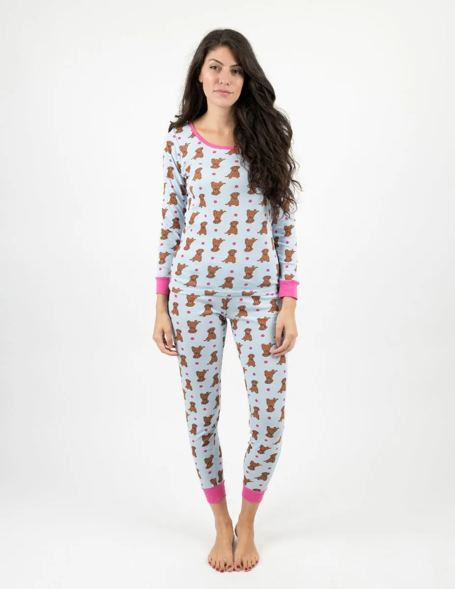 Women's Two Piece Animal Pajamas