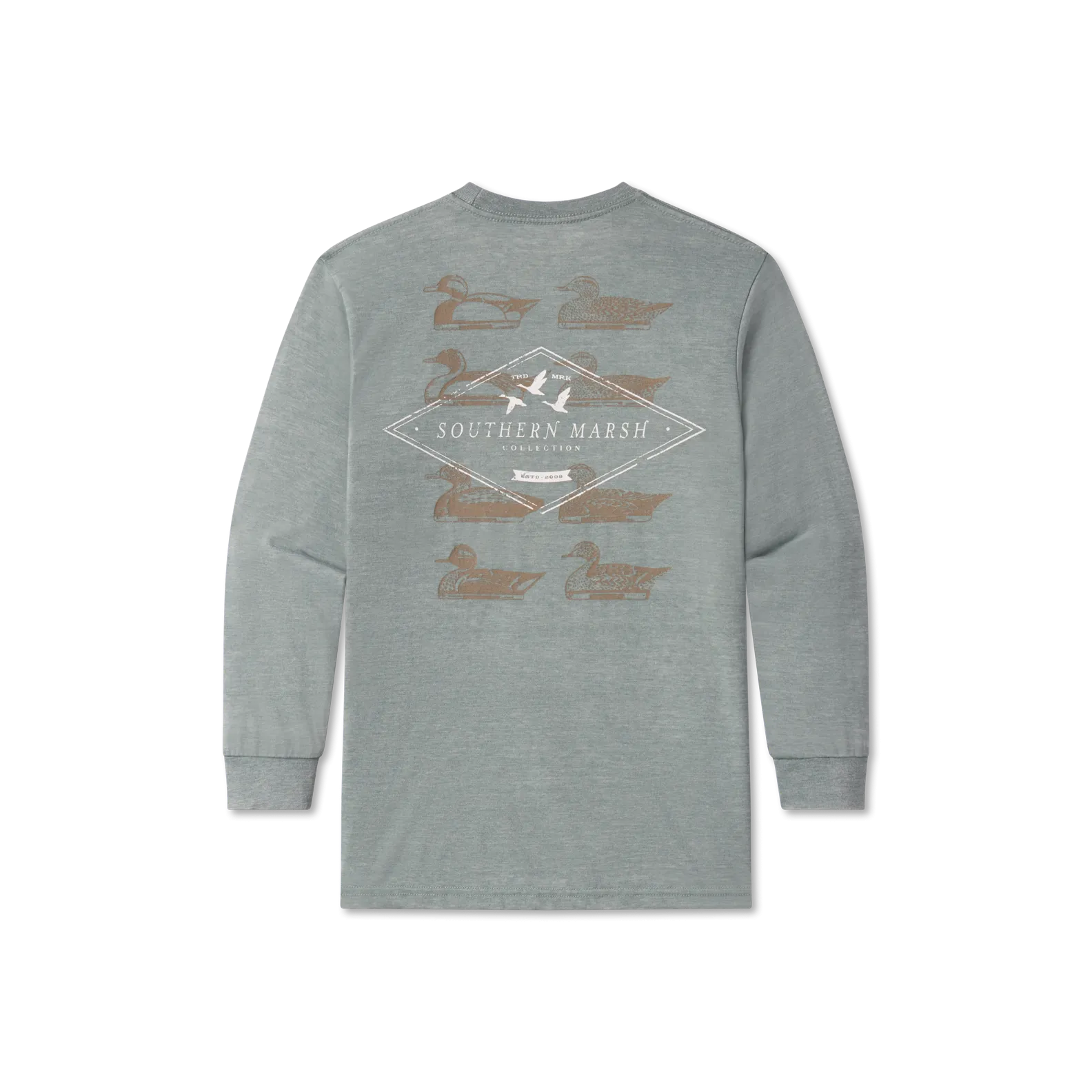 Youth SEAWASH™ Tee - Decoy Stamp - Long Sleeve