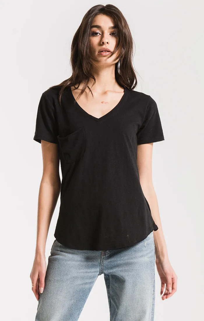 Z Supply the airy slub pocket tee zt191946